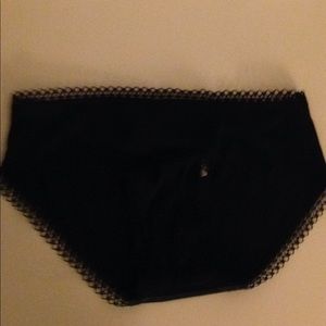 Gap new black satin underwear